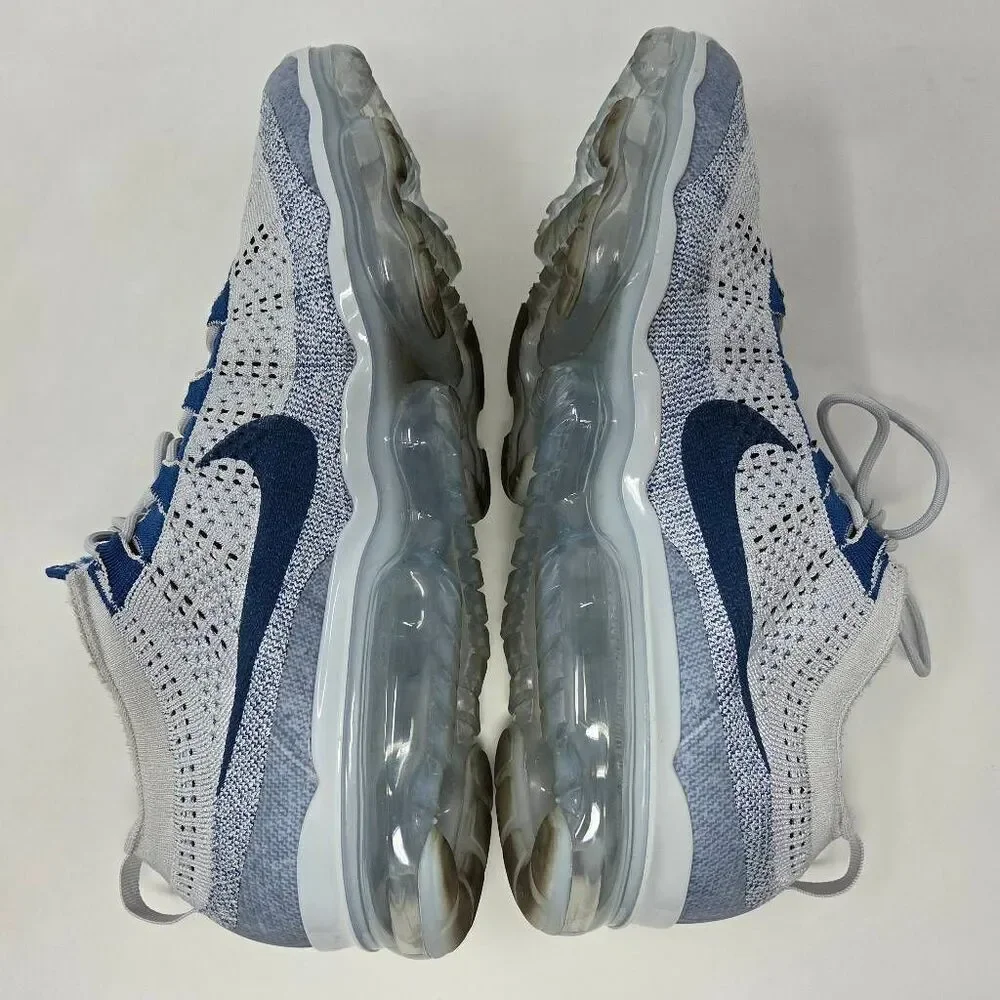 NIKE AIR VAPORMAX 2023 FK FLYKNIT PURE PLATINUM GLACIER BLUE DV1678-009 MENS 13 - Picture 7 of 9